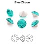 P4223-Cristal Preciosa, MC Chaton Maxima Blue Zircon SS 39 8mm - 1 buc