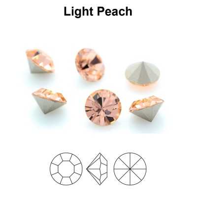 0567-Cehia Chaton Light Peach F SS 29 6mm - 1 buc