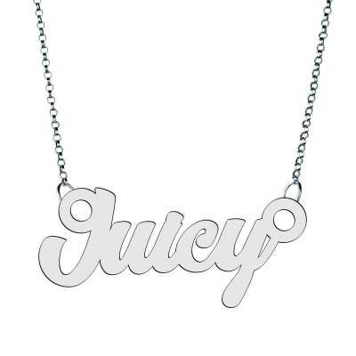 Colier din argint 925 cu numele Juicy