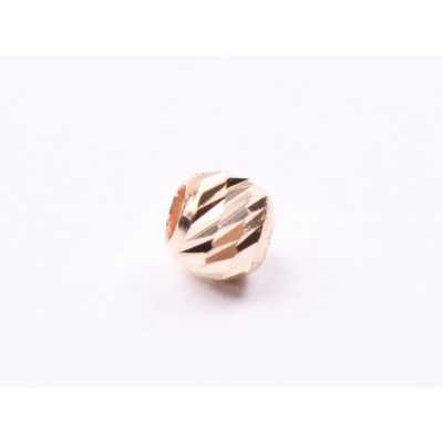 AU001-Biluta aur 14K slash 3mm, gaura de 1.5 mm - 1 buc