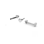 G2028-Cercel Piercing inima 3,1x10 mm - 1 buc