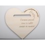 L1258-Decoratiune din lemn "Pentru invatatoare" - 30 cm