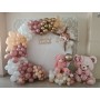 L1241-Nume din lemn supradimensionat pentru decoratiuni -aprox 65x50cm - 1 buc