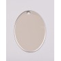  C007-Tag oval INOX 42x30mm fara agatatoare-1buc