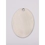  C007-Tag oval INOX 42x30mm fara agatatoare-1buc